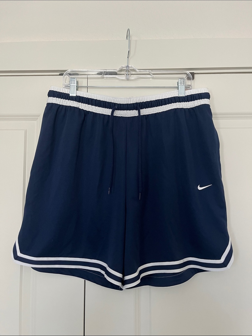 NWT Nike Navy and White Sport Shorts